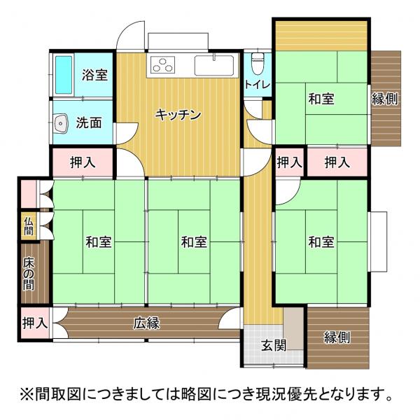 熊本市北区西梶尾町 中古一戸建て